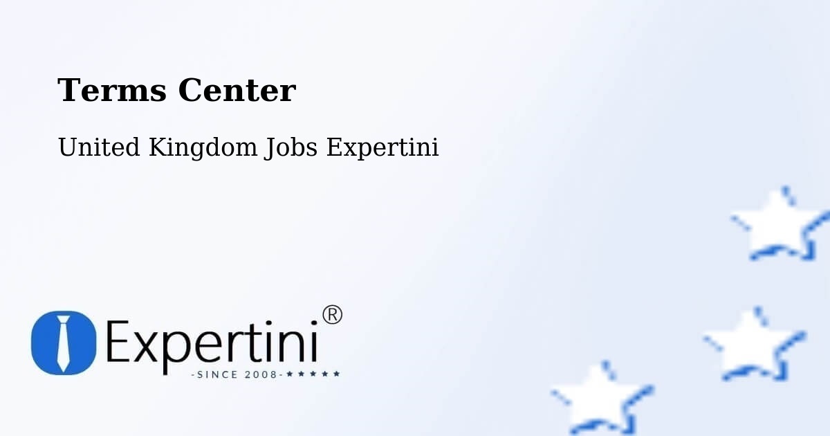 Terms of Service – Killamarsh - United Kingdom Jobs Expertini